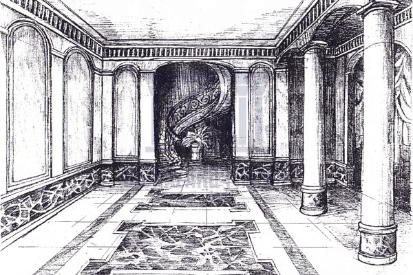 Manoir 4 : escalier en colimaçon (1)