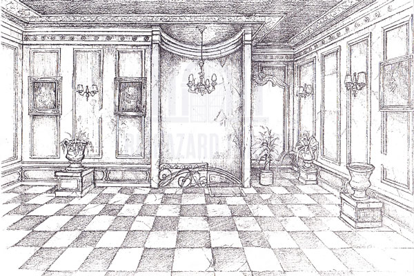 Manoir 4 : escalier en colimaçon (2)